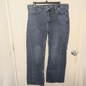 Old Navy Extra High Rise Wide Leg Jeans Women Size 14 NWOT Flare